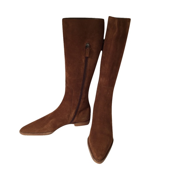 $695 New Gucci Suede Walking Boots - Picture 3 of 8